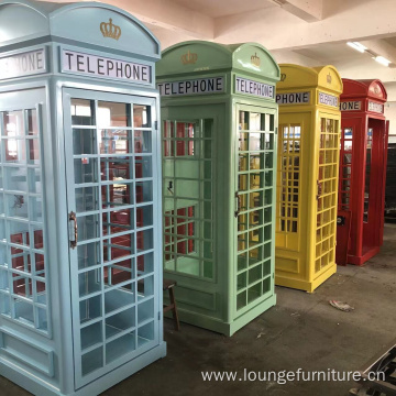 Outdoor Decorative Waterproof London Telephone Booth